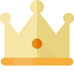 Ranking Crown SVG Icon